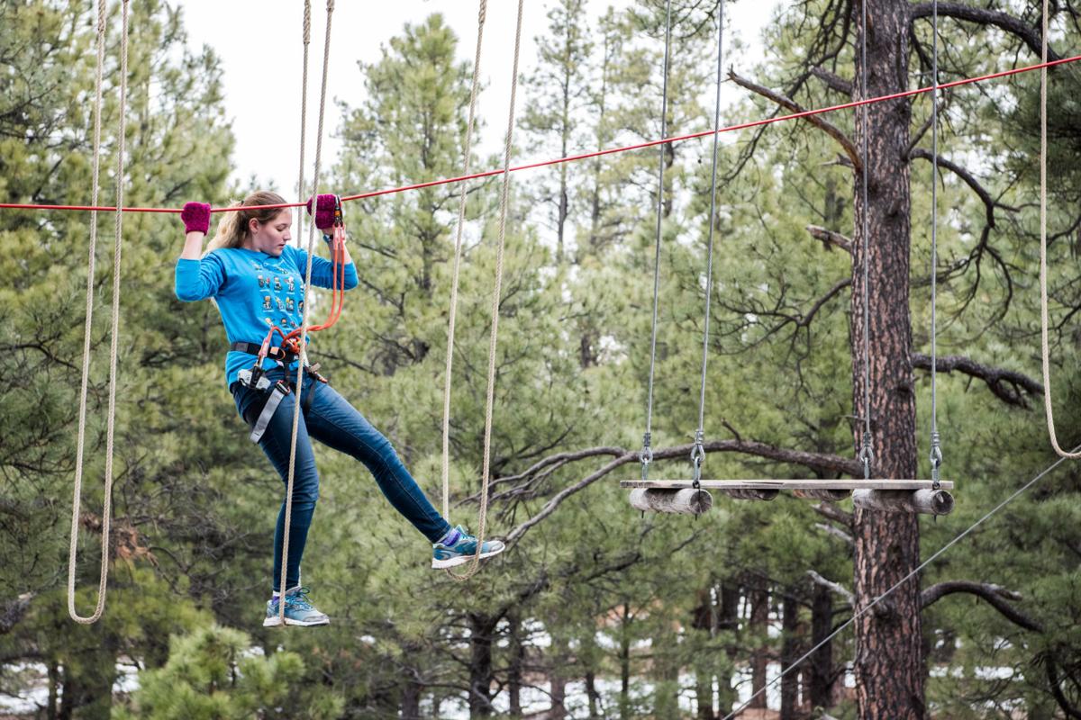 Flagstaff ropes course Heights, thrills and fun Sports