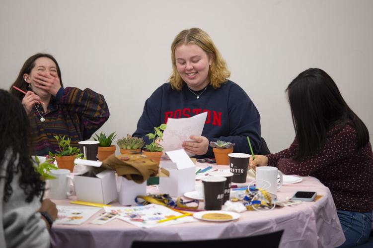 Destressing at the NAU Cozy Corner Culture