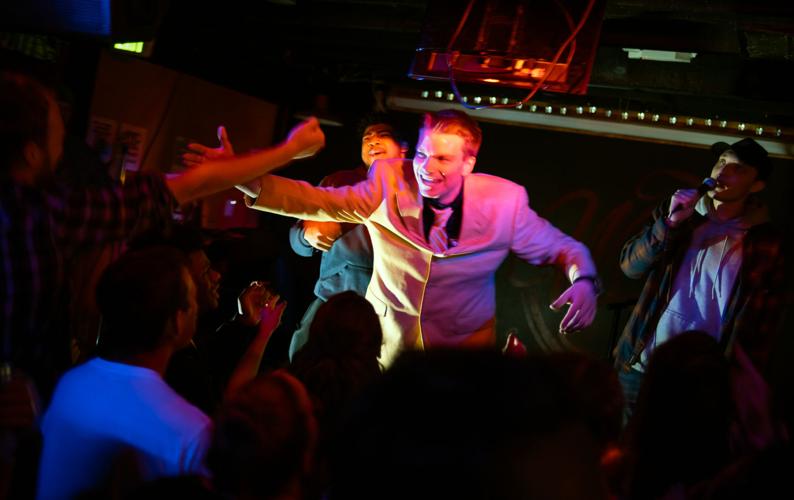 Singing downtown at the cocktail lounge Culture