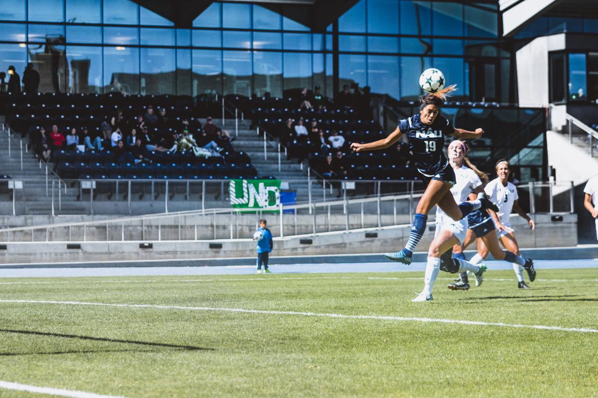 NAU soccer applies the pressure against North Dakota Sports