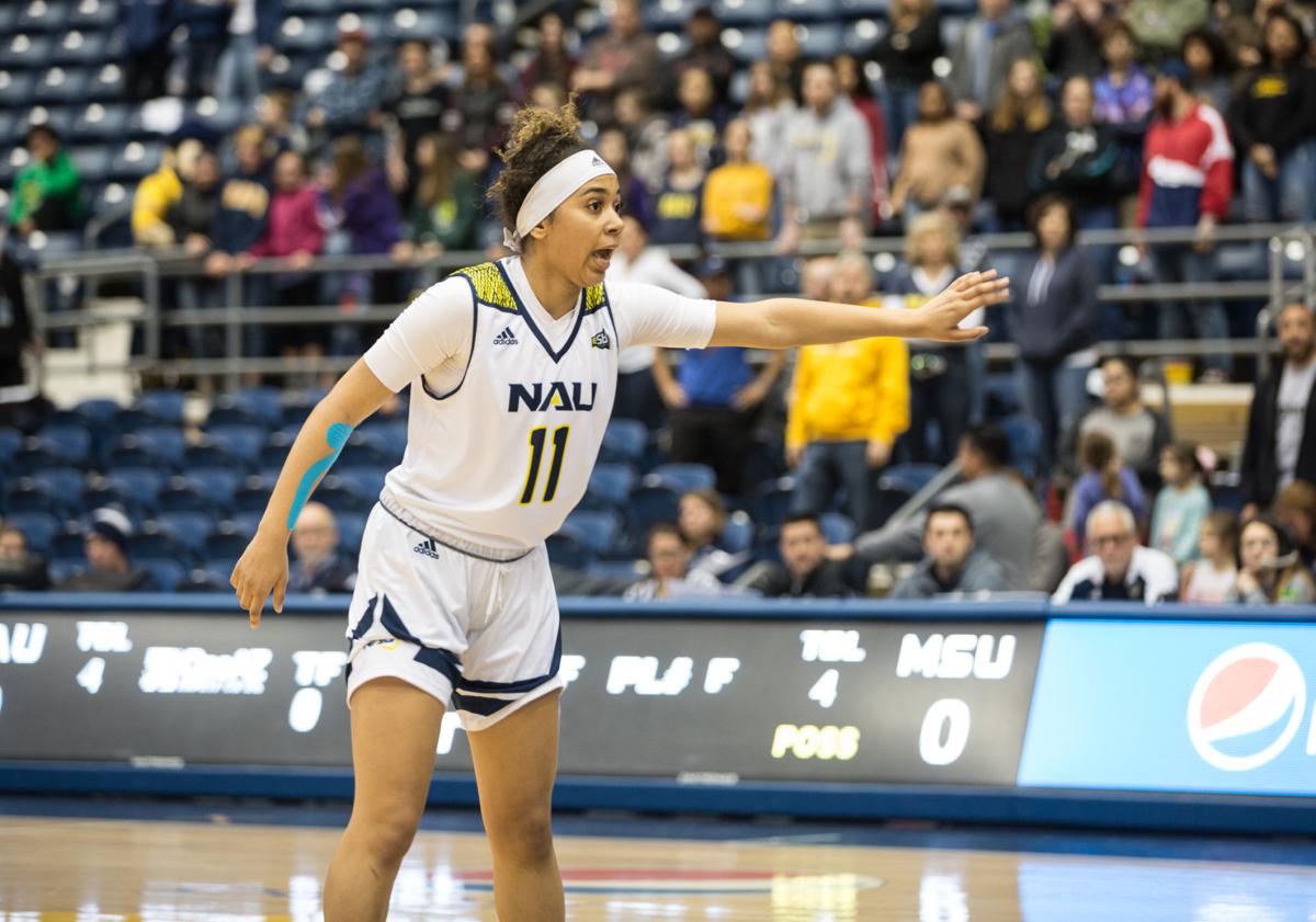 Nau S Jacey Bailey Carries Women S Basketball To Victory Sports