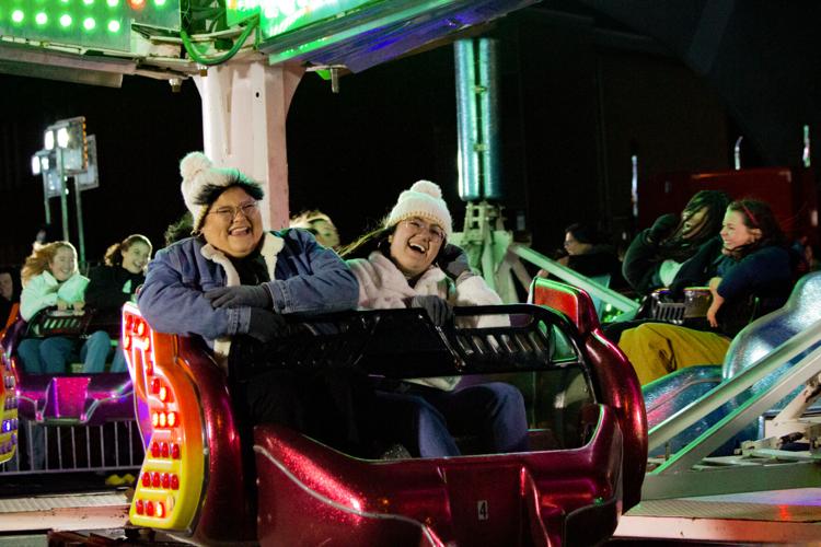 Ringing in Homecoming with carnival in the cold