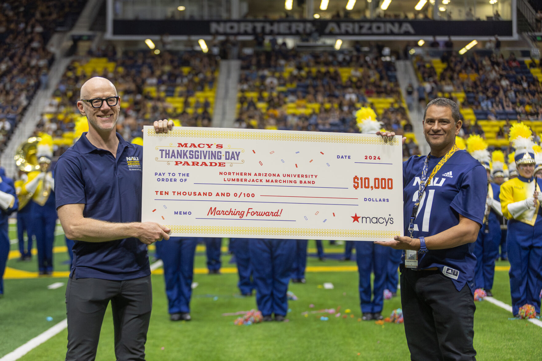 Breaking: NAU marching band to perform in Macy's Thanksgiving Day