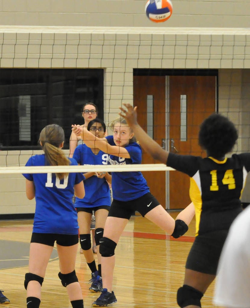 Seventh Grade Volleyball Team Heads To Playoffs Sports