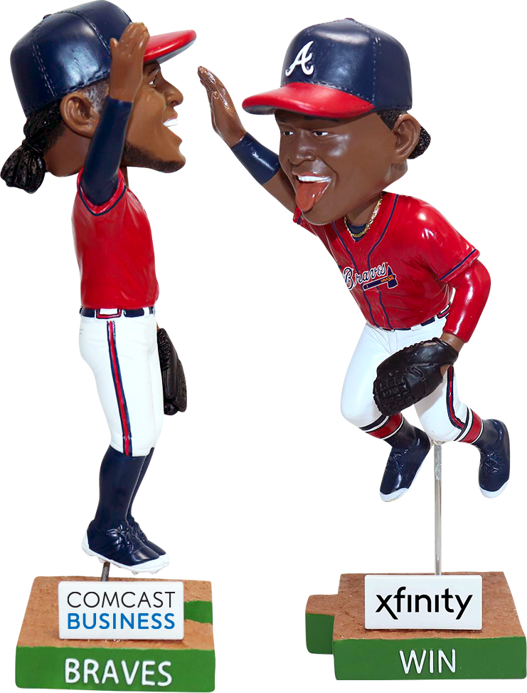 Ronald Acuna Atlanta Braves Los Bravos Bobblehead 9/16/22 Truist