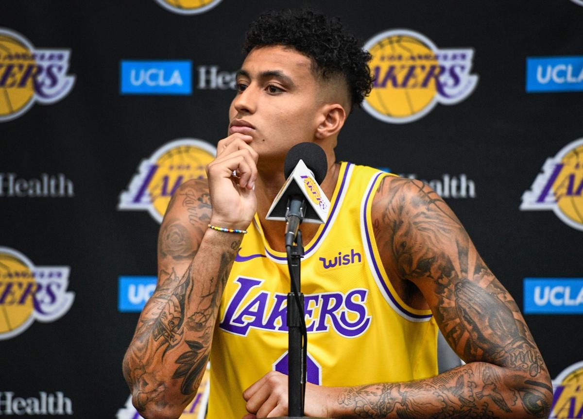 Lakers Exercise Kyle Kuzma S 2020 21 Option Sports Jacksonprogress Argus Com