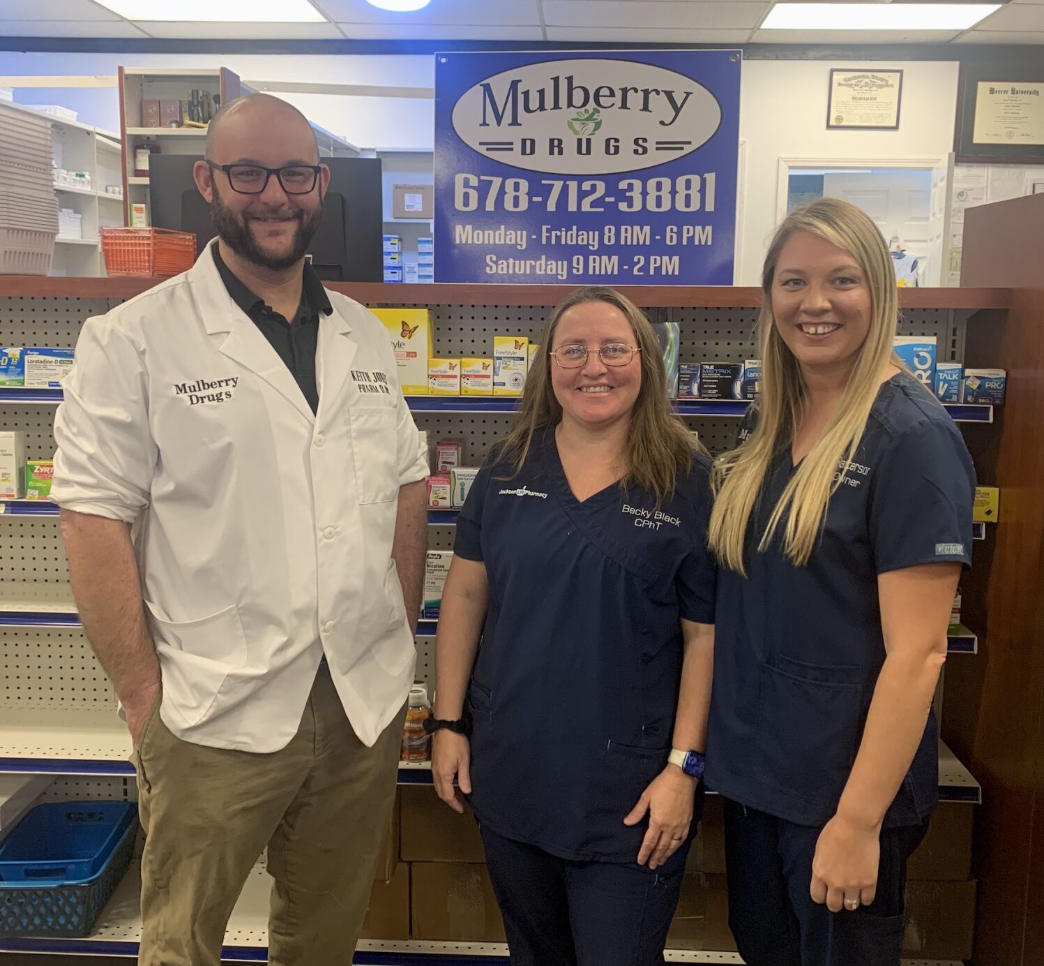 Mulberry pharmacy discount med tech classes