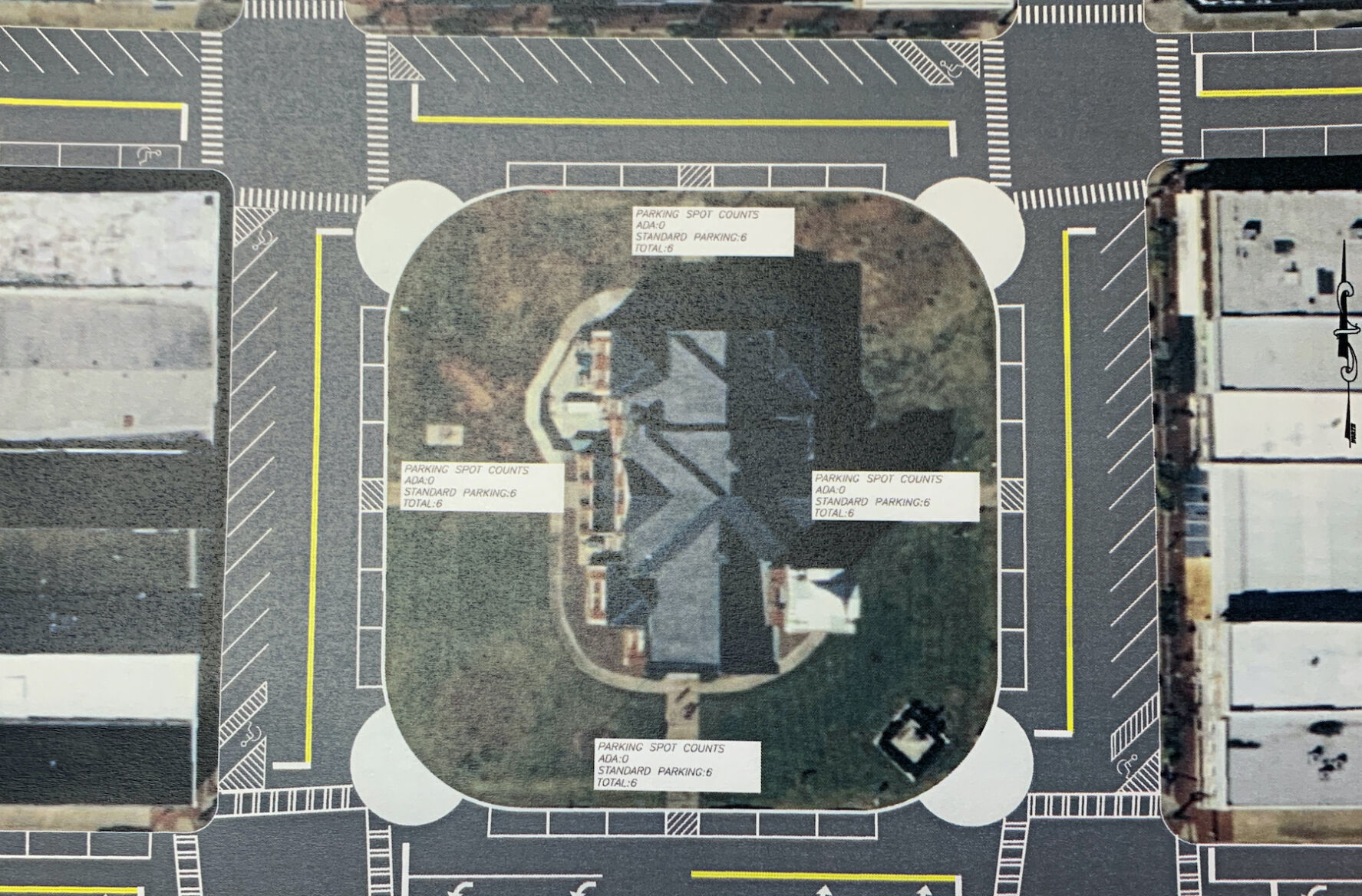 Parallel parking spaces to surround historic courthouse, News jacksonprogress-argus