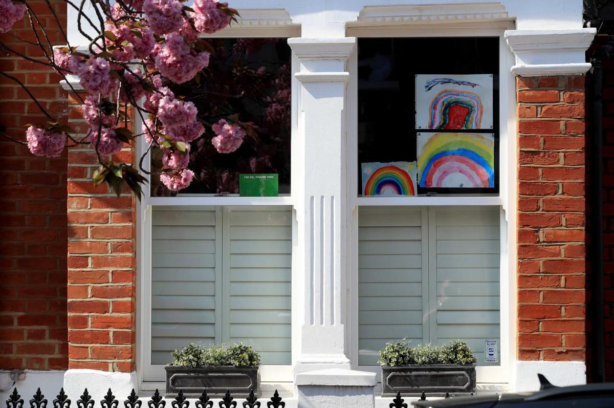 New Photos Of Prince Louis Painting Rainbows Released To Mark His