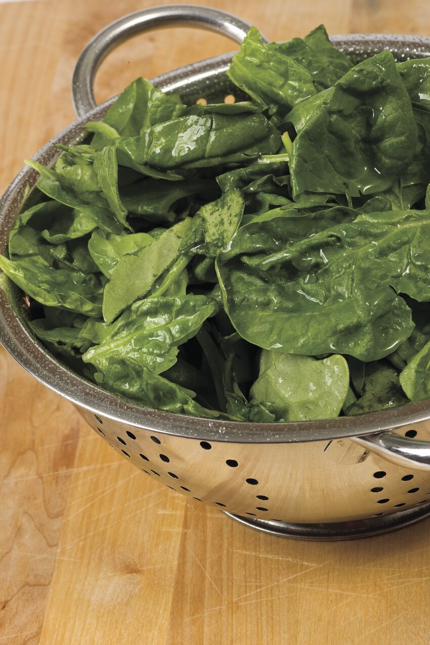 Leafy green vegetables