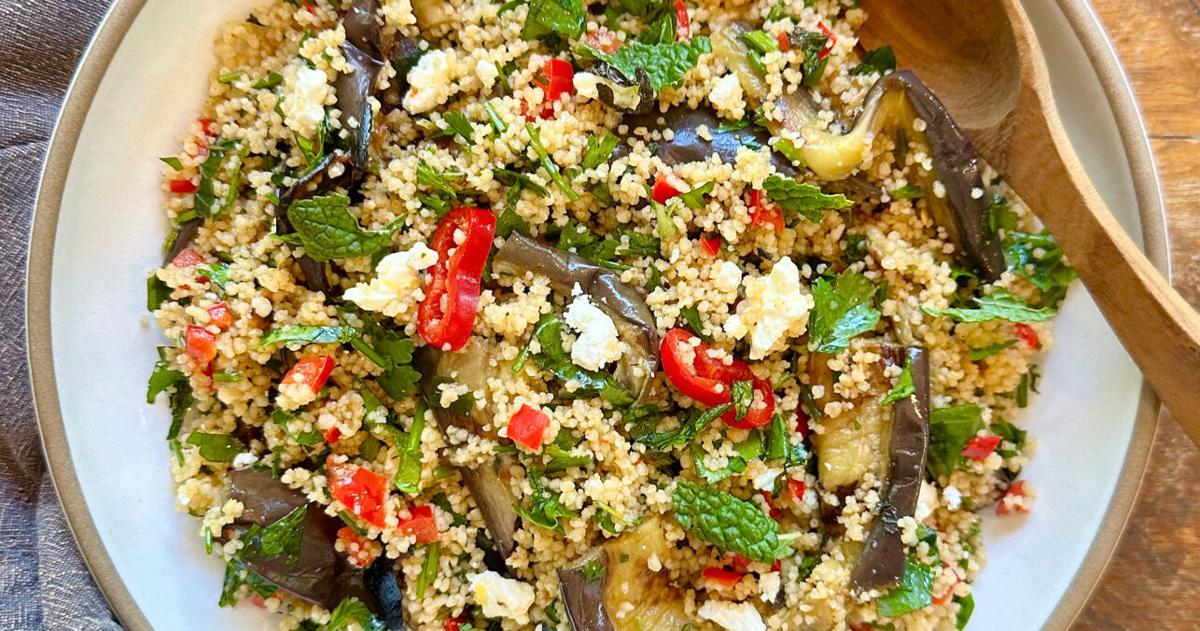 TASTE FOOD: A Couscous Salad Inspired by Tabbouleh