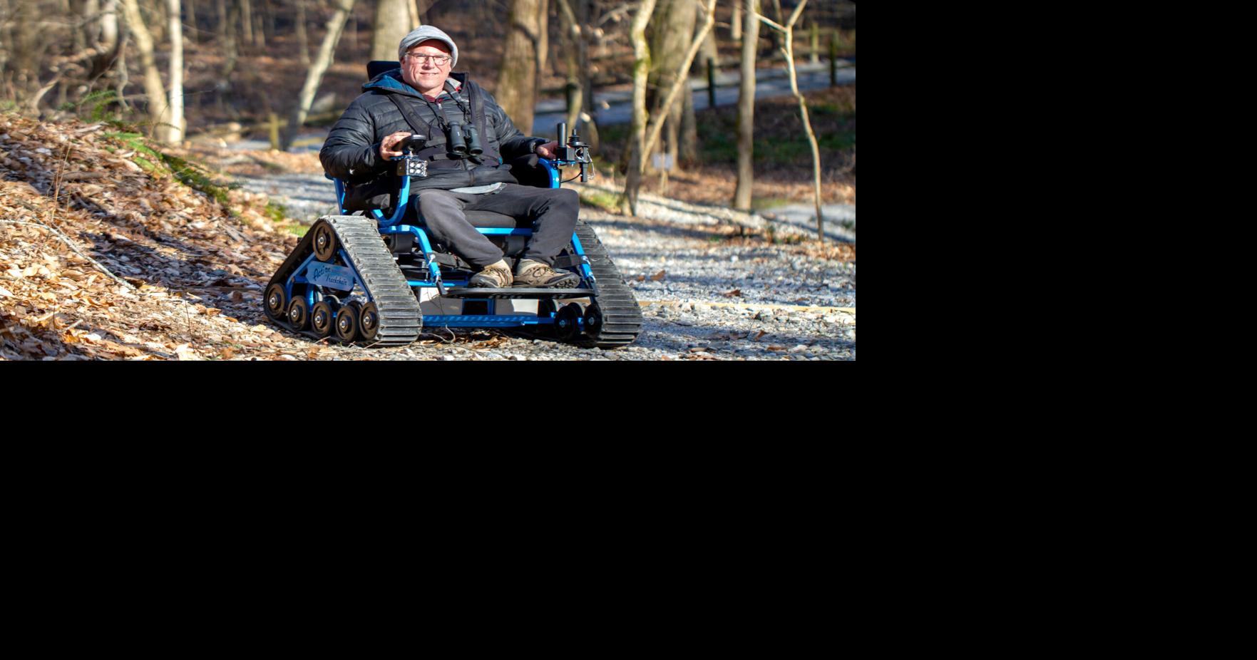 New action trackchair expands exploring possibilities at Newman Wetlands Center