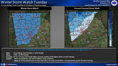 Butts County Just Outside Winter Storm Watch Area Local News