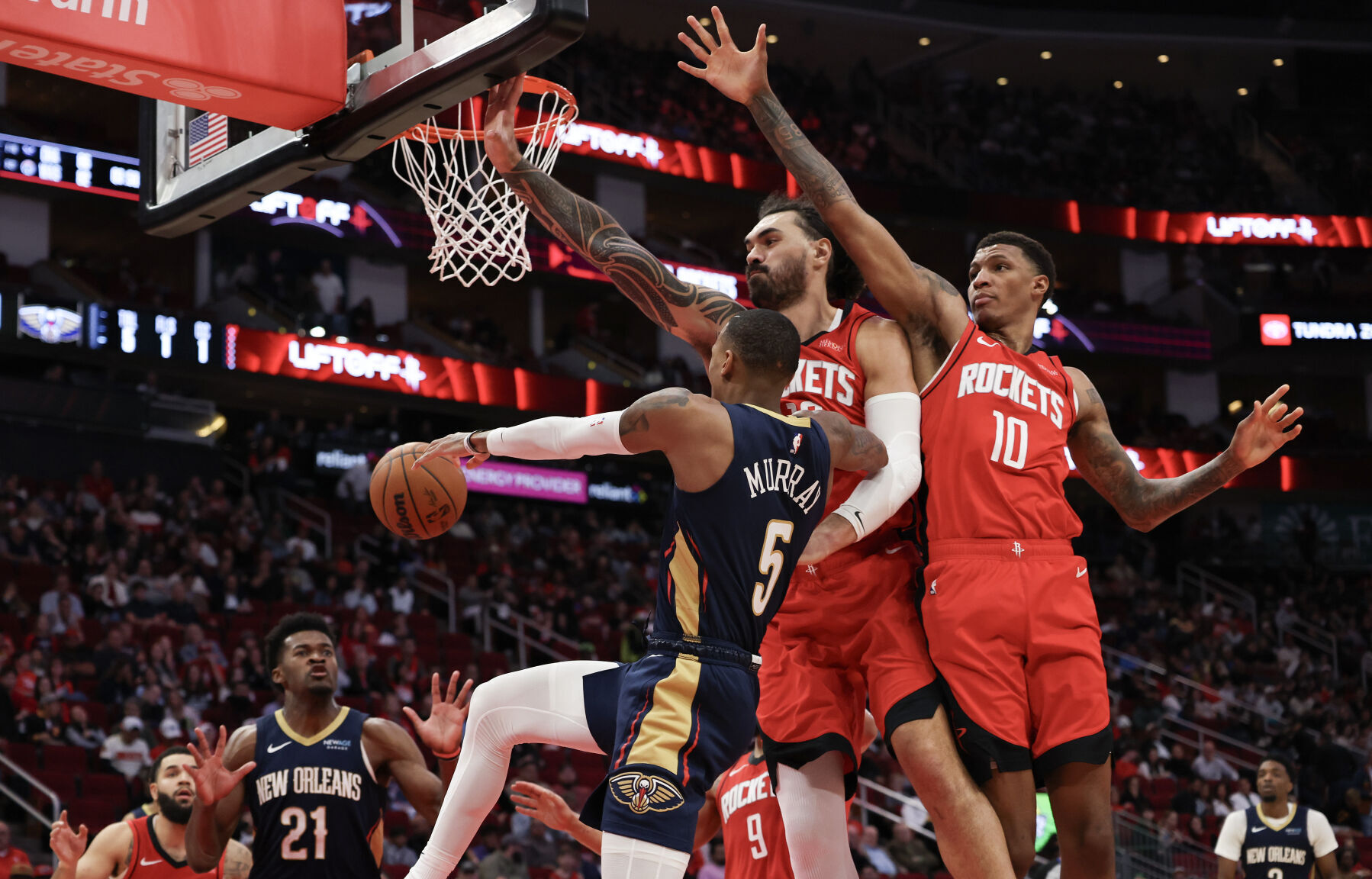 NBA: New Orleans Pelicans At Houston Rockets | Fieldlevel ...