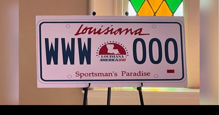 nueva-matr-cula-de-louisiana-conmemorar-el-semicentenario-de-estados