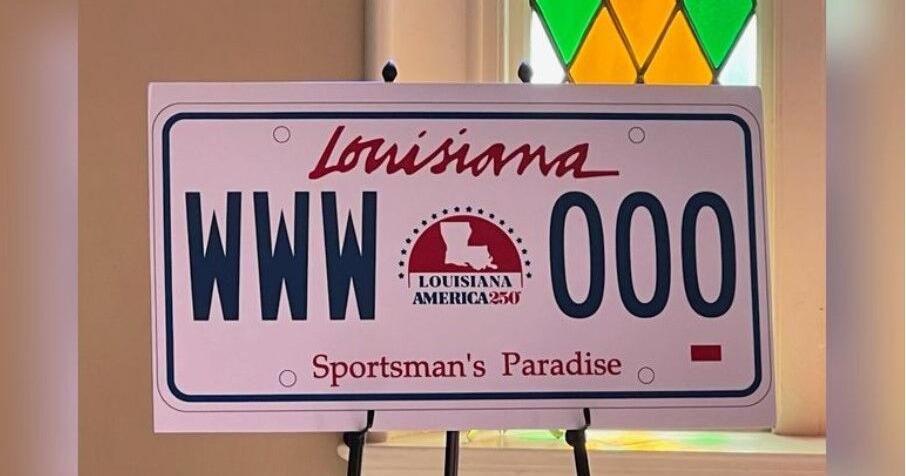 Nueva Matr cula De Louisiana Conmemorar El Semicentenario De Estados nueva-matr-cula-de-louisiana-conmemorar-el-semicentenario-de-estados