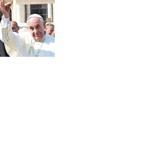 El papa invita a orar, rezar el rosario pidiendo a la virgen la paz por ...