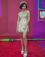 Los milagritos mexicanos del vestido de Angela Aguilar durante los Premios Juventud