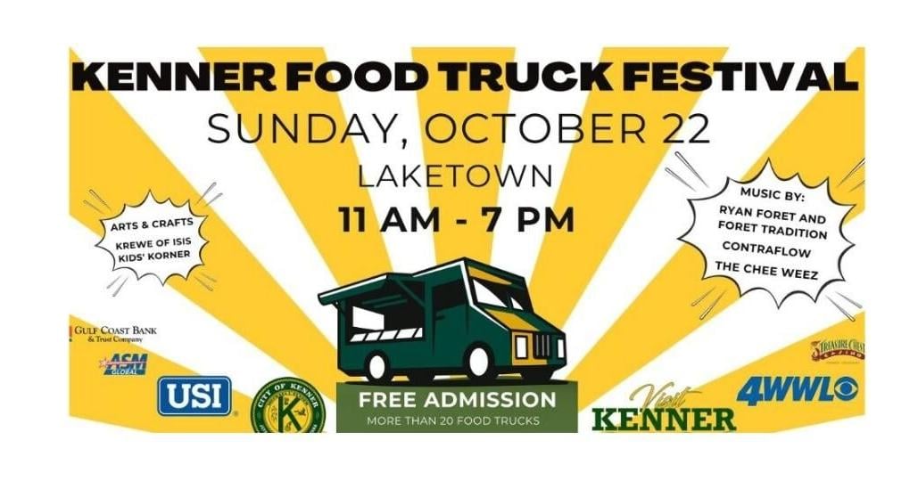 Kenner será sede de la segunda edición del Food Truck Festival