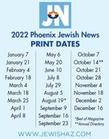 Our 2022 print schedule!