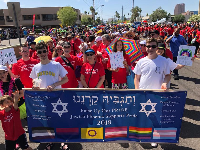 Valley Jewish Residents Show Support For Lgbtq Community At