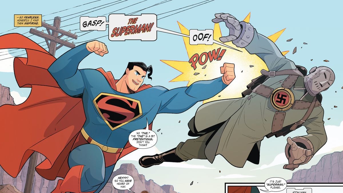 gene luen yang superman smashes the klan
