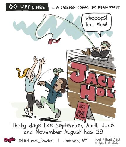 Sunday Funnies: Lift Lines | The Hole Scroll | jhnewsandguide.com