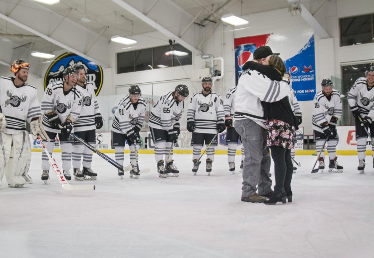 Moose vs. Boulder hockey