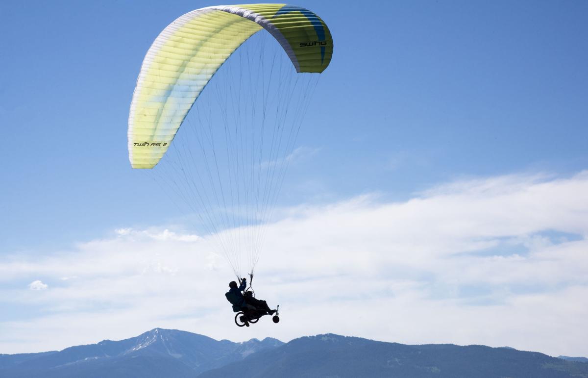 Adaptive Paragliding