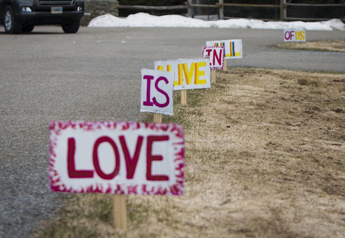 St. John's Episcopal Church celebrates Easter Sunday with a "Love Hunt" around town