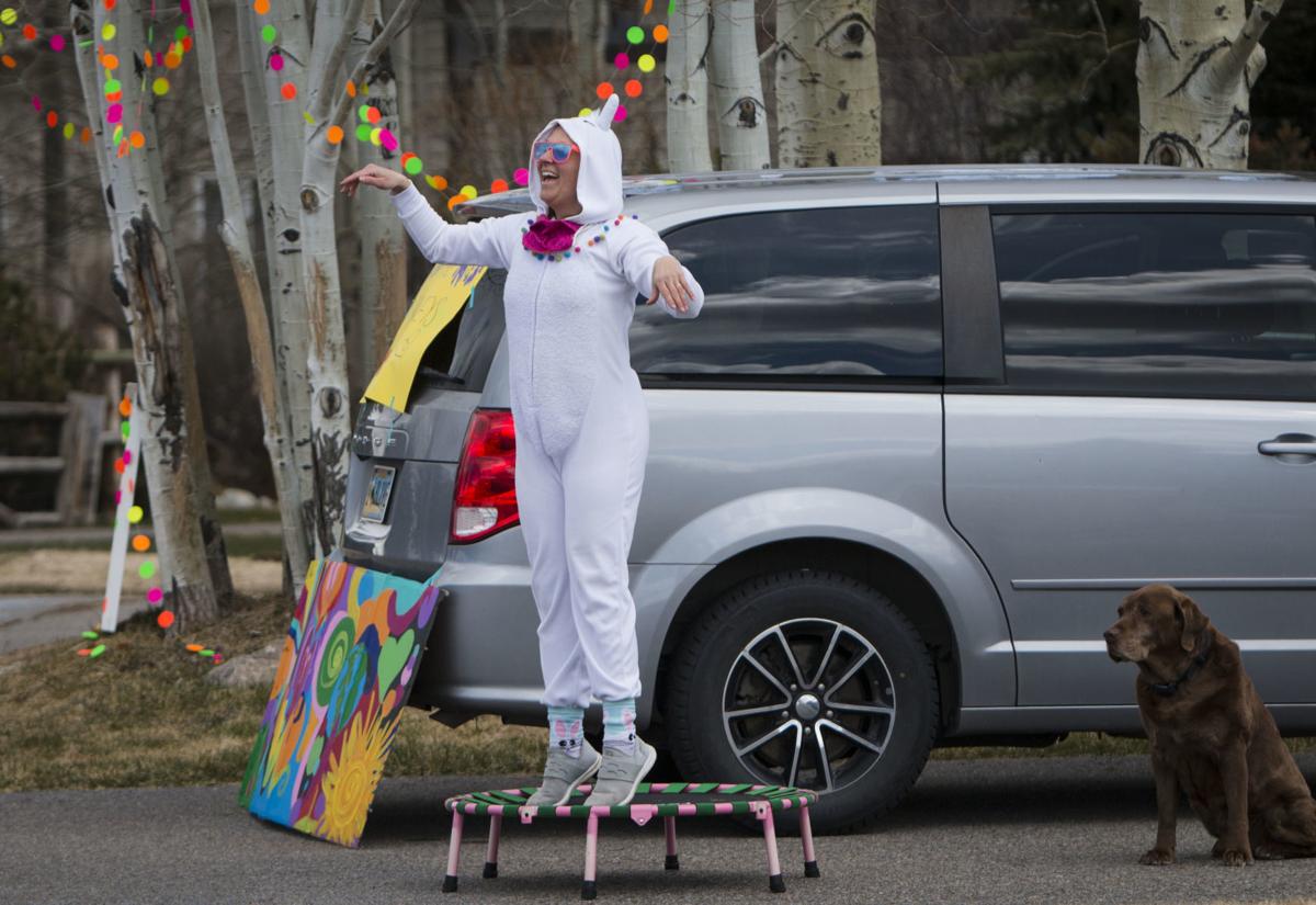 St. John's Episcopal Church celebrates Easter Sunday with a "Love Hunt" around town