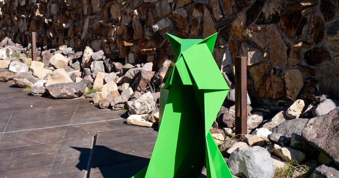 Colorful origami-inspired works join Sculpture Trail fold - Vimarsana News
