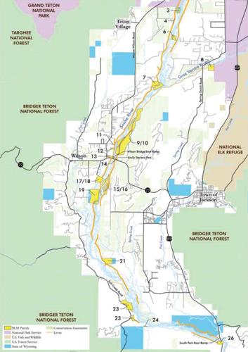 Teton County Idaho Parcel Map Blm Parcels Map | News | Jhnewsandguide.com