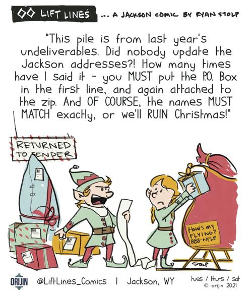 Lift Lines... A Jackson Comic