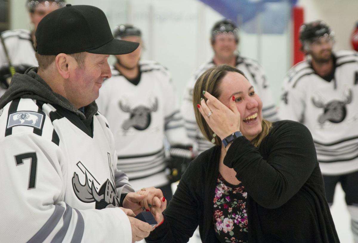 Moose vs. Boulder hockey