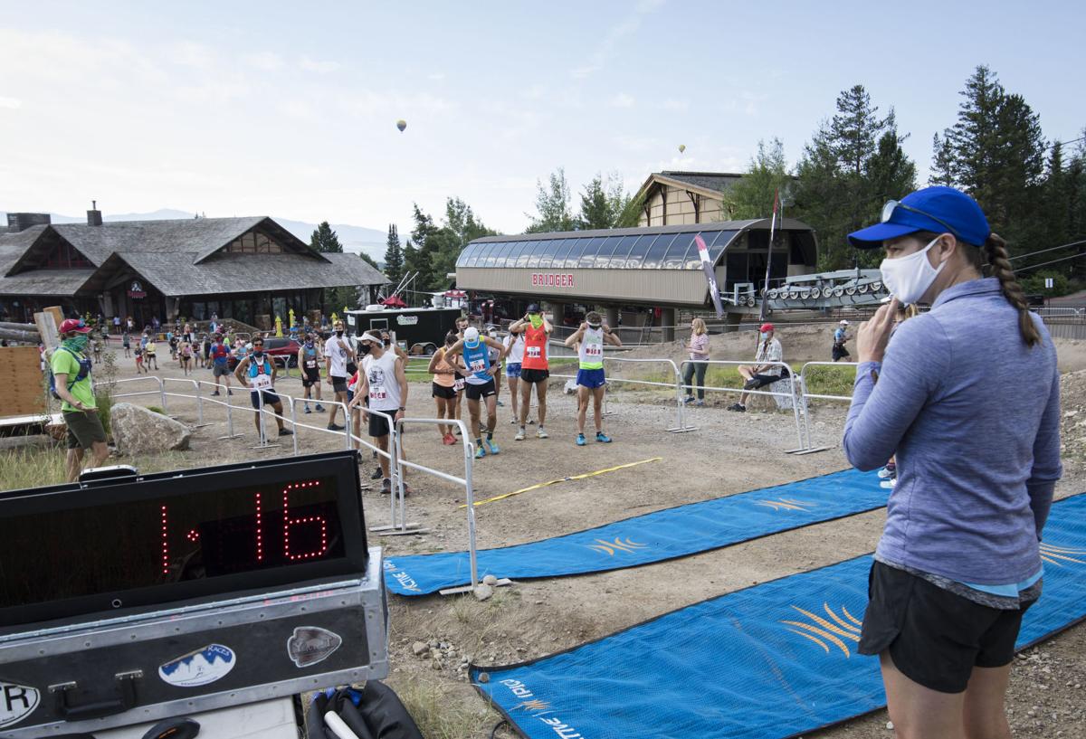 Athletes take on new Rendezvous Mountain Hillclimb route