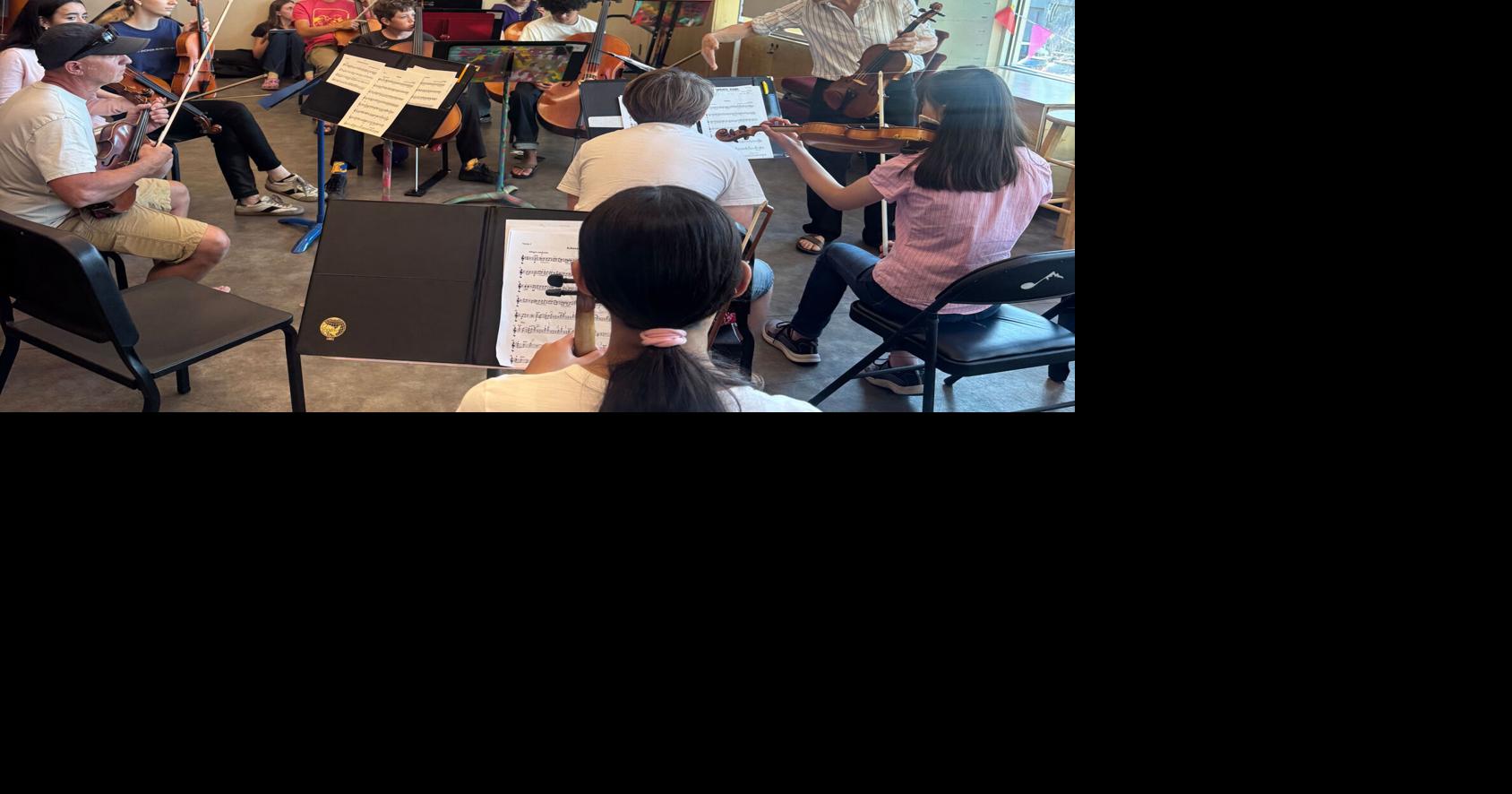 Summer string students premiere with own composition Tuesday