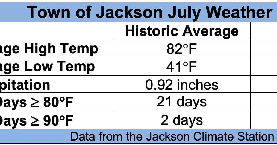 A warm and wet July, thanks to the monsoon