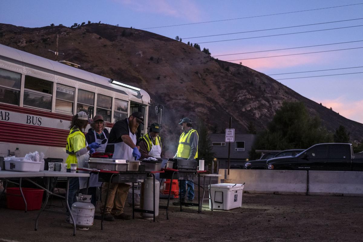 Saddle Butte firefighters breakfast