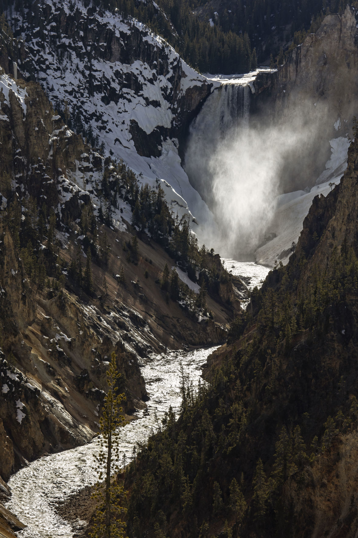 Yellowstone during off-season