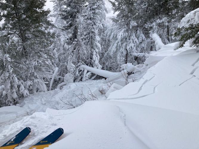 Skiertriggered slide, increased avalanche activity reported Friday at