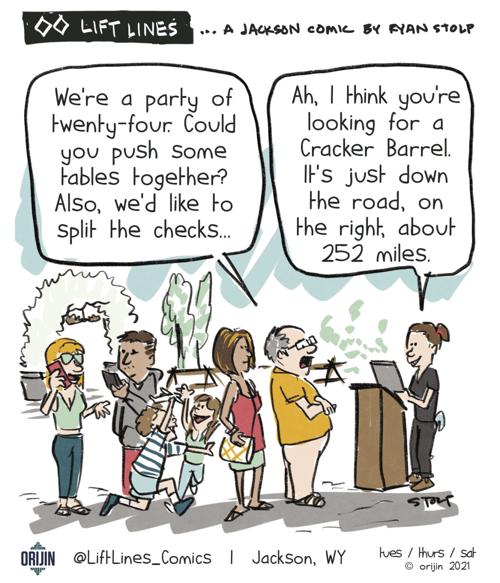 Sunday Funnies: Lift Lines