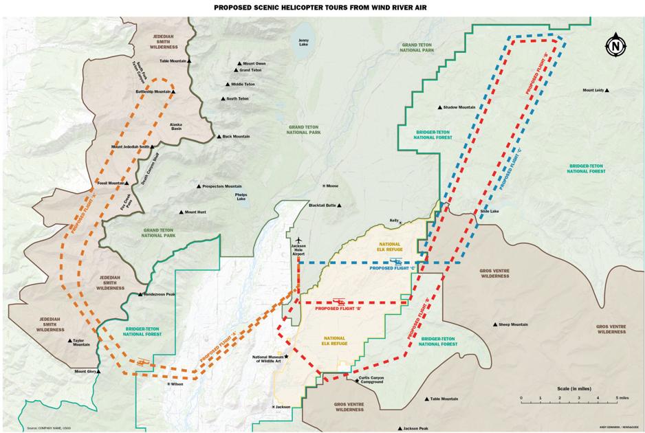 gerys Creek Airport Noise Map Whirlybird tours fly back onto Jackson Hole radar | Environmental 