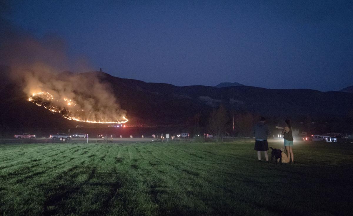 Swinging Bridge Fire