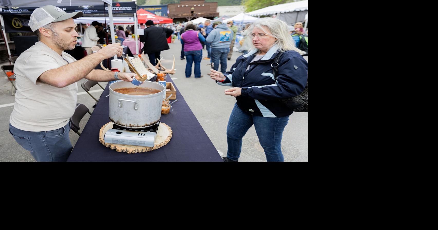 Spring snow makes 'perfect day' for chili cook-off