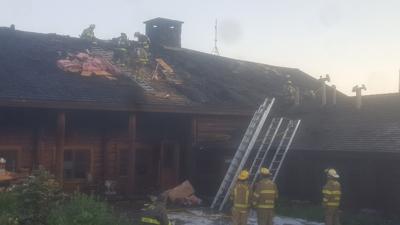 Brooks Lake Lodge Survives Fire Town County Jhnewsandguide Com