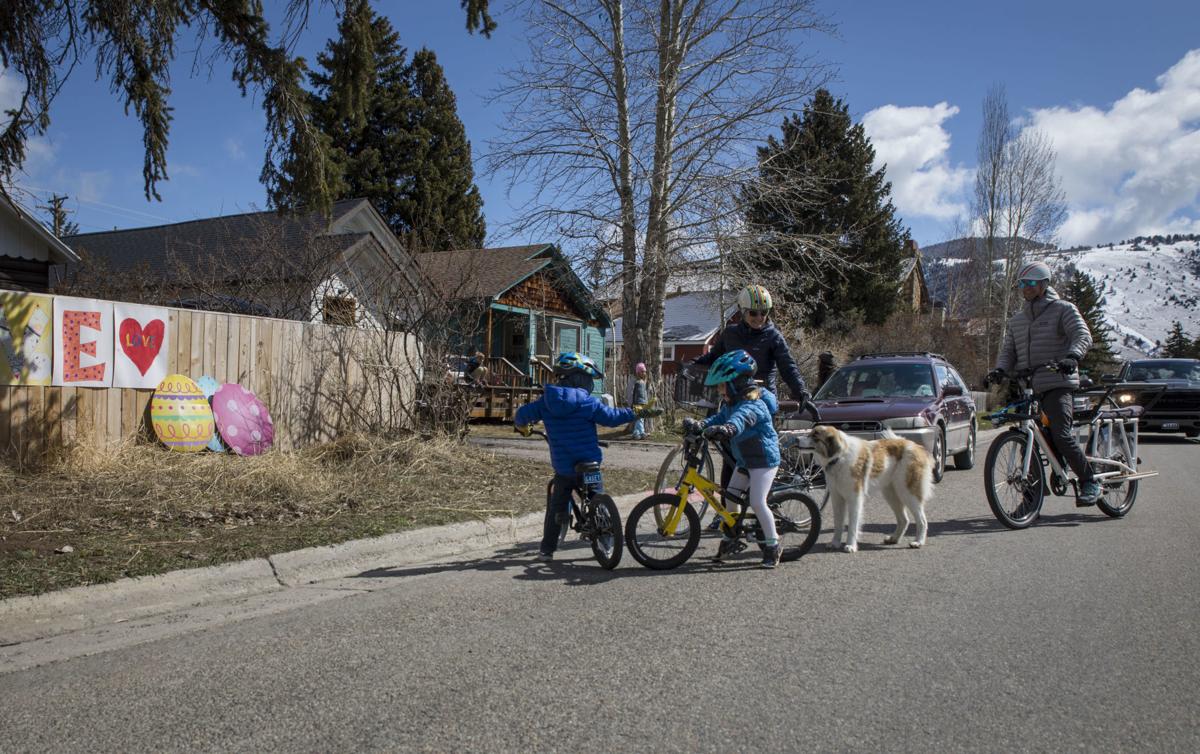St. John's Episcopal Church celebrates Easter Sunday with a "Love Hunt" around town