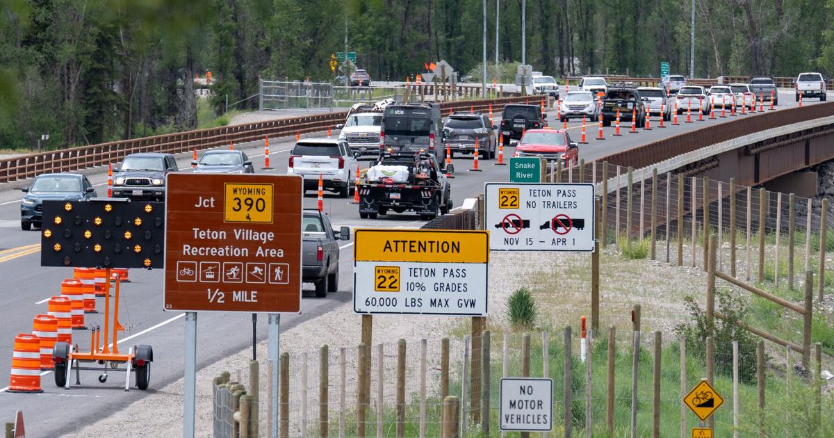 COMMUTER ALERT: Teton County road construction season continues