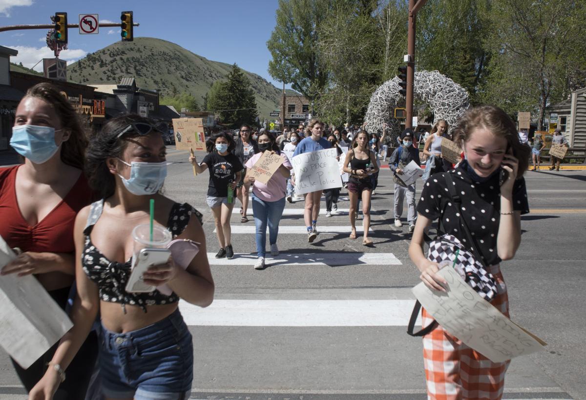 Black Lives Matter protest on Town Square