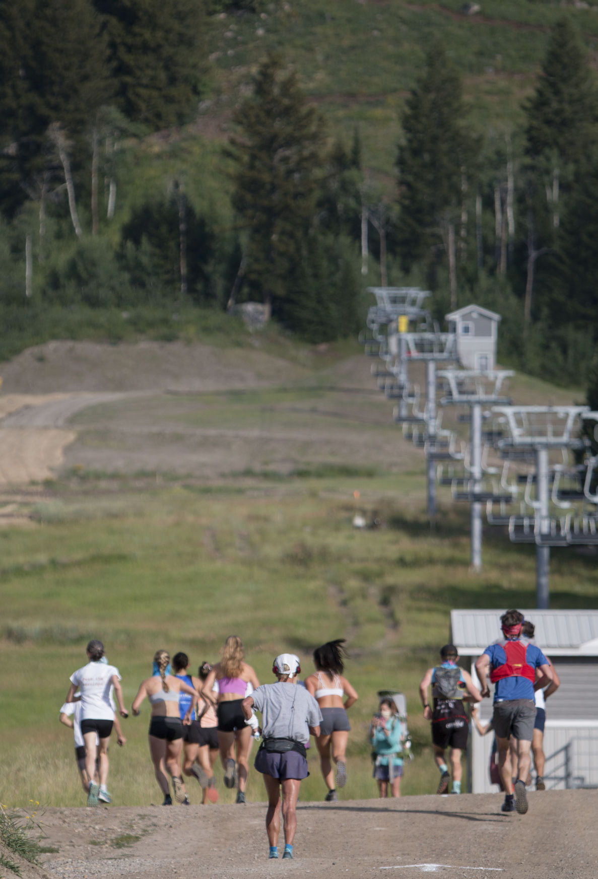Athletes take on new Rendezvous Mountain Hillclimb route